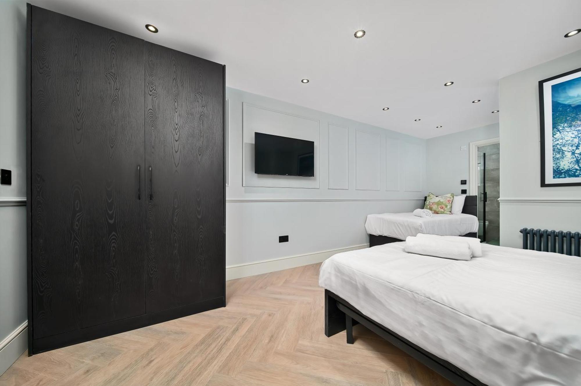 Nine Elms Modern Studio Apartments Лондон Экстерьер фото