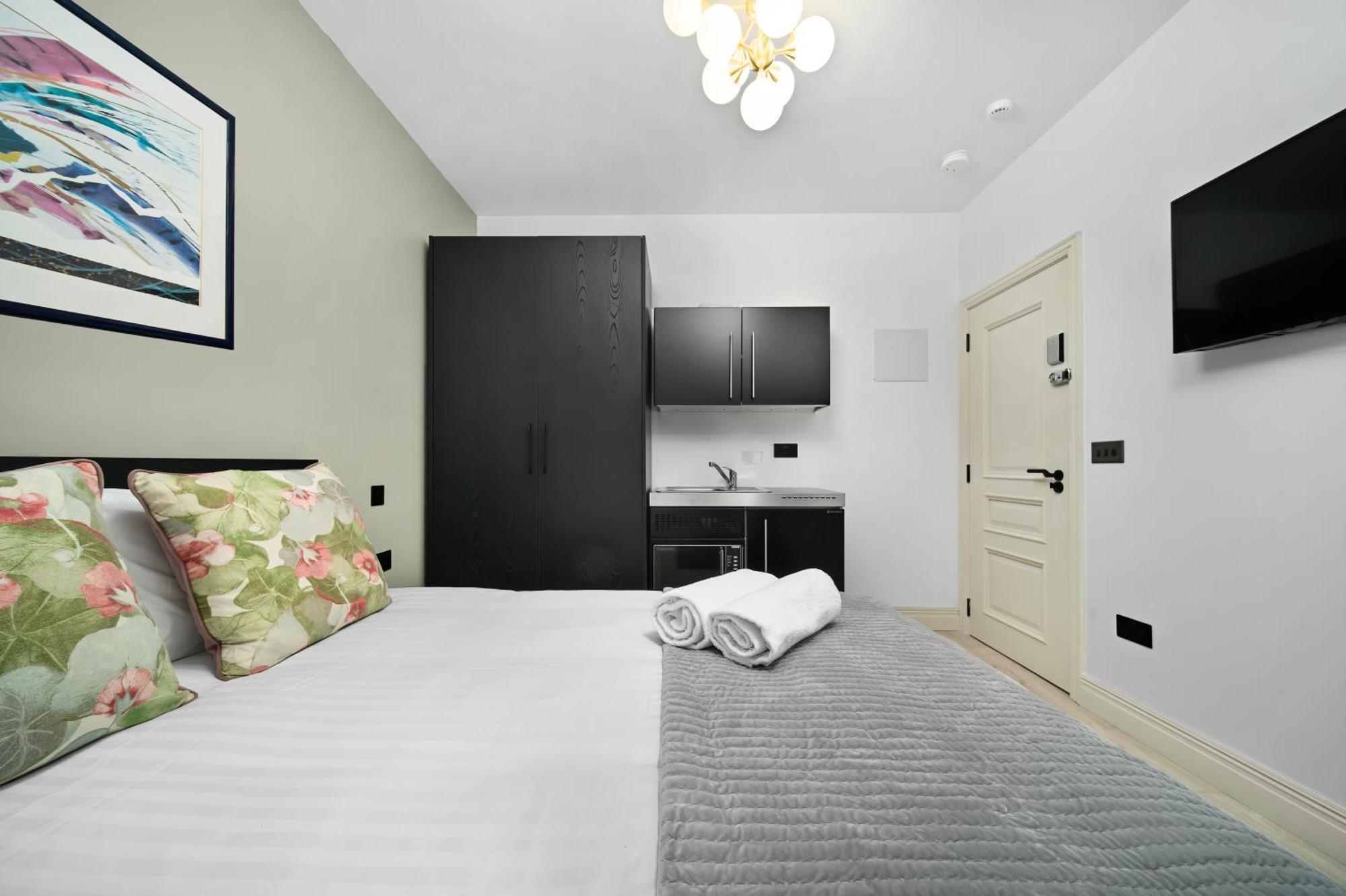 Nine Elms Modern Studio Apartments Лондон Экстерьер фото