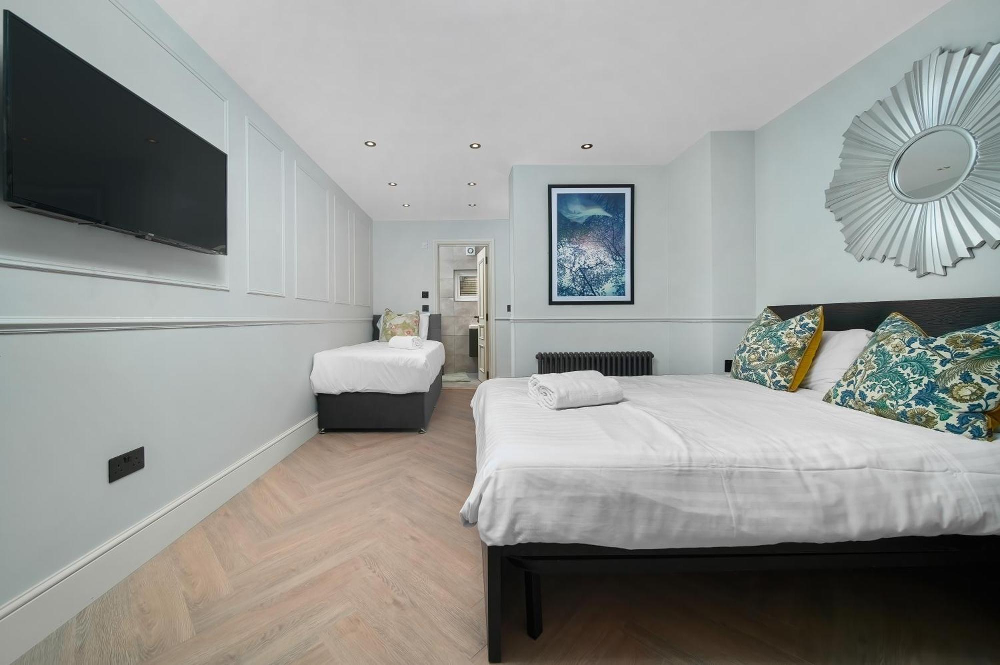 Nine Elms Modern Studio Apartments Лондон Экстерьер фото