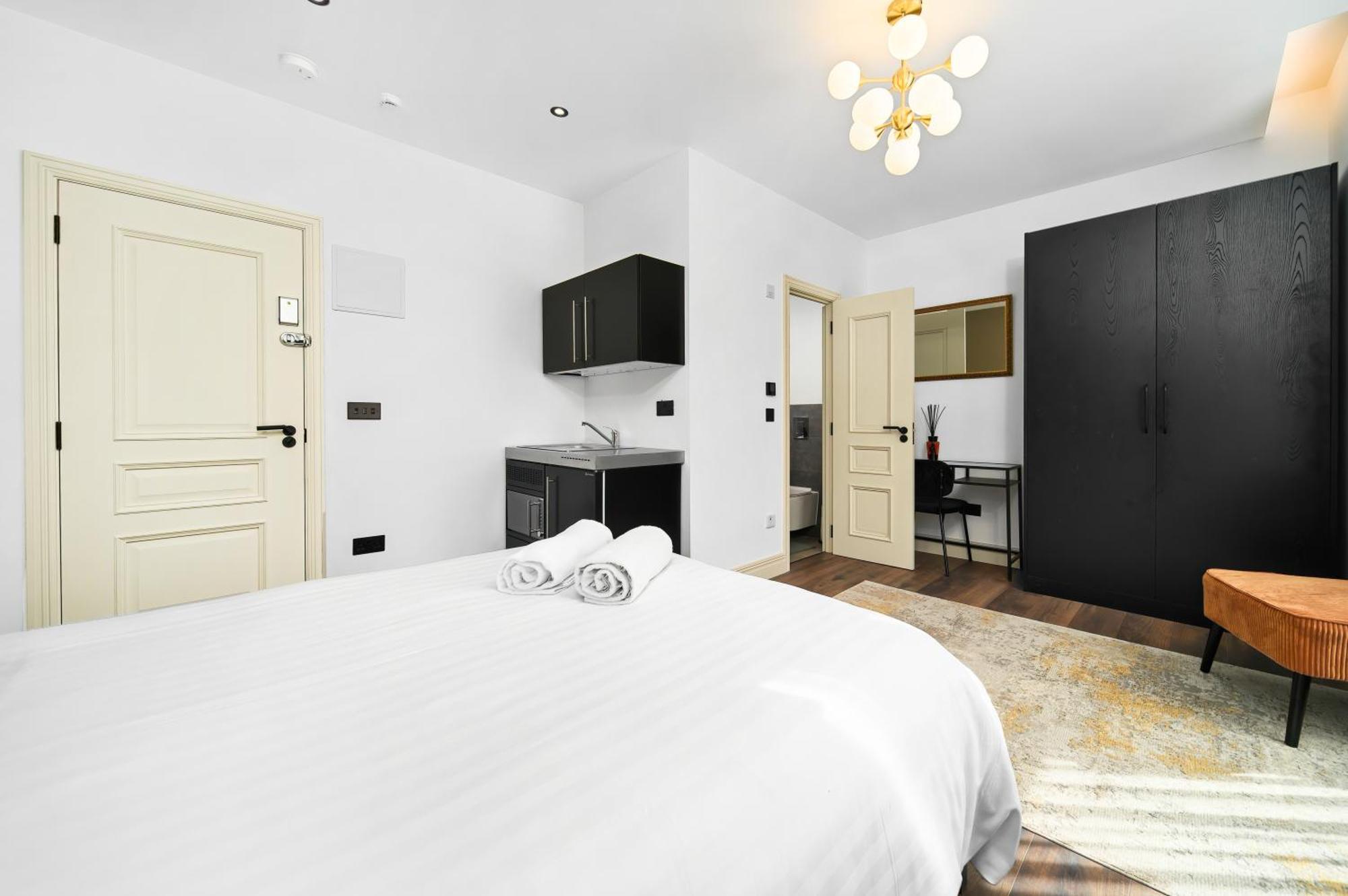 Nine Elms Modern Studio Apartments Лондон Экстерьер фото