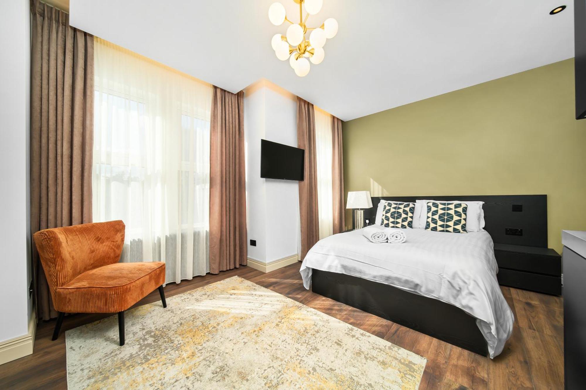 Nine Elms Modern Studio Apartments Лондон Экстерьер фото